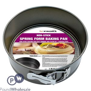 Prima Non-Stick Spring Form Cake Tin 18 X 6.8cm
