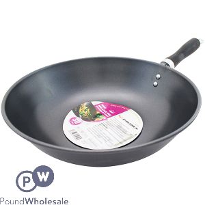 Prima Bakelite Handle Non-Stick Wok 30cm