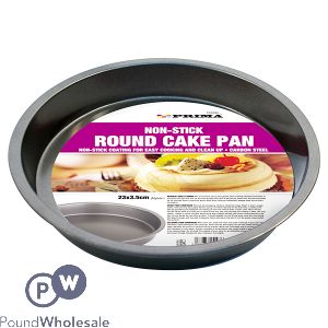 Prima Non-stick Round Cake Tin 23cm X 3.5cm