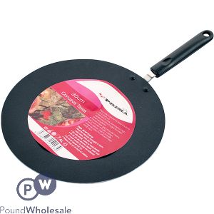 Prima Easy-grip Non-stick Concave Tawa 30cm