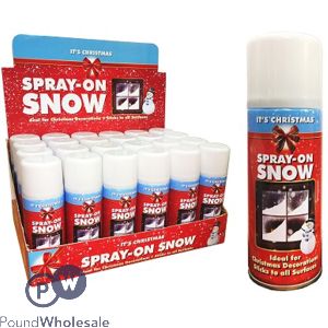 Christmas Spray On Snow 200ml CDU