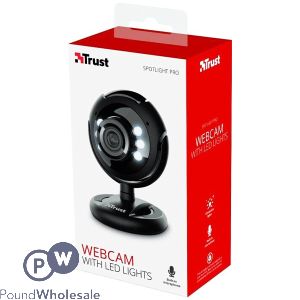 Trust Spotlight Pro Webcam With Led Lights & Microphone