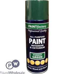 All Purpose Forest Green Spray Paint 400ml (metal,wood And Plastic)