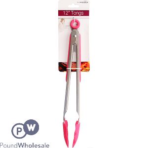Prima Silicone Tongs 12"