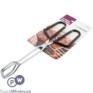 Prima Metal BBQ Tongs 9"