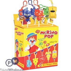 Mcrino Assorted Lollipop Toys 24pc Expired
