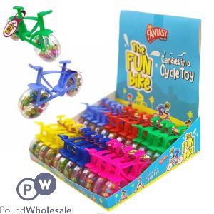 Fantasy Food Co The Fun Bike Cycle Candy Toys Assorted Expired
