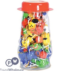 Mcrino Assorted Lollipop Toy Jar Expired