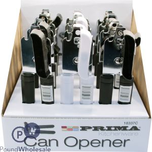 Can Opener In Display Cdu In Black And White Handle