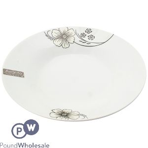 Avante Floral White Side Plate 20cm