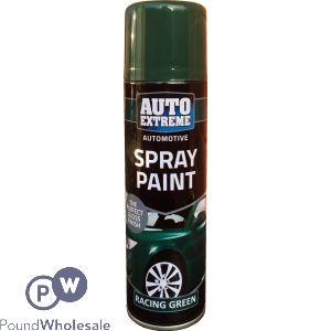 Auto Extreme Automotive Racing Green Spray Paint 250ml