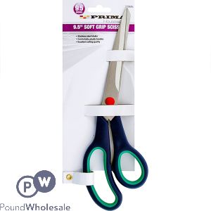 Prima Soft Grip Stainless Steel Scissors 9.5"