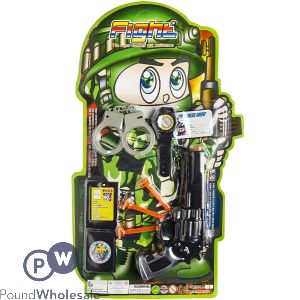 Police Force Play Set 8pc