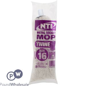 Metal Socket 100% Cotton Twine 300g Mop Head Size 16