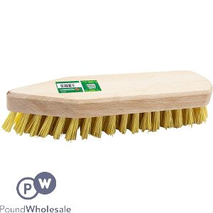 Marksman Pointed Wood Handle Hand Scrub Brush