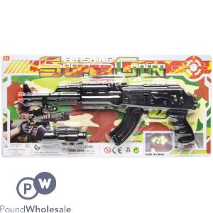 Flashing Machine Gun Toy