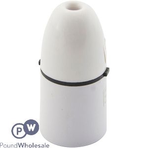 Elpine 100W 2A 240V White Cord Grip Lamp Holders