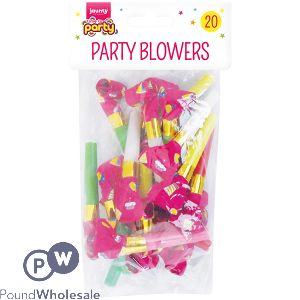 Time To Party Party Blowers 20pk