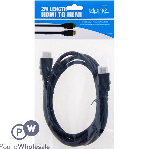 Elpine 4K Hdmi-To-Hdmi Cable 2m