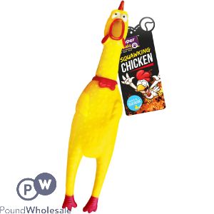 Cooper &amp; Pals Squawking Chicken Dog Toy