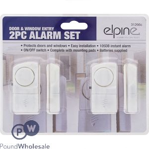 Elpine Door & Window Entry Alarm Set 2pc