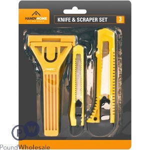 Handy Homes Knife & Scraper Set 3pc