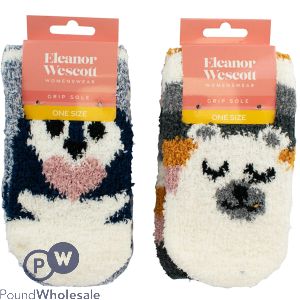 Eleanor Wescott Women's Microfibre Novelty Winter Socks Assorted