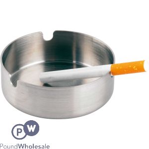 Polyflame Champ Stainless Steel 8cm Diameter Ashtray