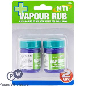 Vapour Rub 2 Pack