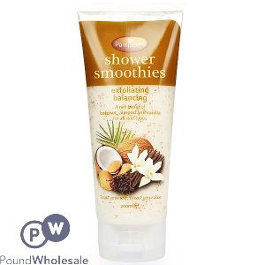 Pampered Shower Smoothies Exfoliating Balancing Scrub 200ml