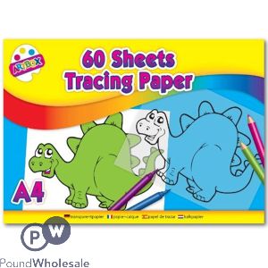 60 Sheet A4 Tracing Paper Pad