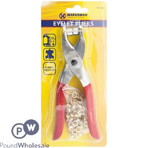 Marksman Eyelet Pliers With Eyelets