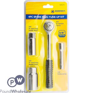 Marksman 3/8" Spark Plug Tune-up Kit 4pc