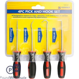Marksman Pick & Hook Set 4pc