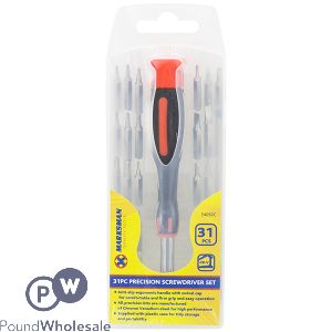 Marksman Precision Screwdriver Set 31pc