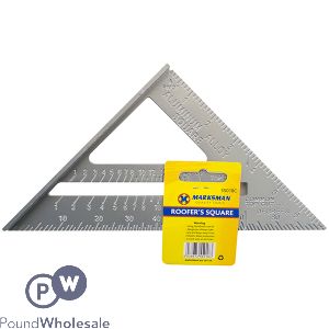 Marksman Aluminium Alloy Roofer's Square 6"