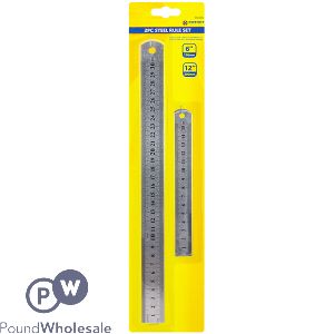 Marksman Steel Rule Set 2pc