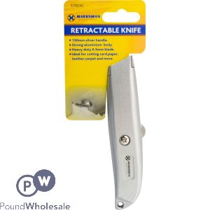 Marksman Retractable Utility Knife 150mm