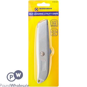 Marksman Self-loading Auto Lock Utility Knife