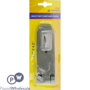 Marksman 1.5" X 4.5" Heavy Duty Hasp And Staple