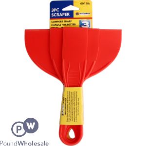 Marksman Plastic Scraper Set 3pc