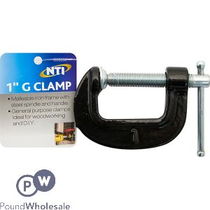 Iron G Clamp 1"