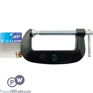 Iron G Clamp 3"