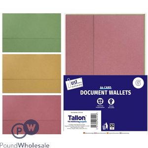 6 Document Wallets
