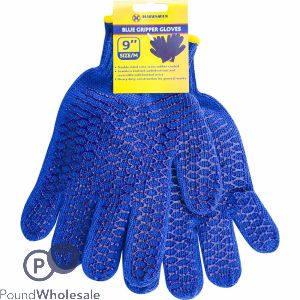 Marksman Blue Gripper Gloves Medium