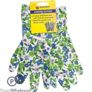 Marksman Floral Print Garden Gloves