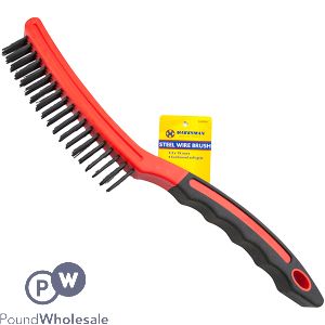 Marksman 3 X 19 Row Long Handle Steel Wire Brush