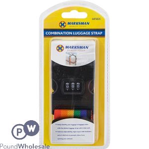 Marksman Combination Luggage Strap