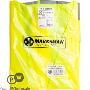 Marksman Yellow Hi-vis Waistcoat Medium