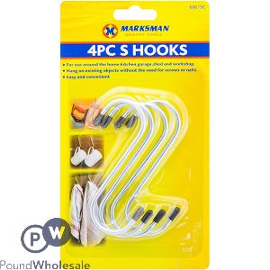 Marksman S Hooks 4 Pack